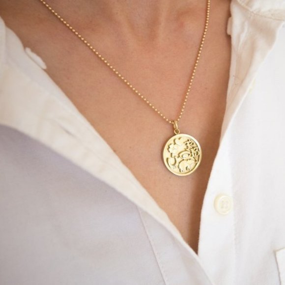 Iso Jennifer Meyer Good Luck Necklace 